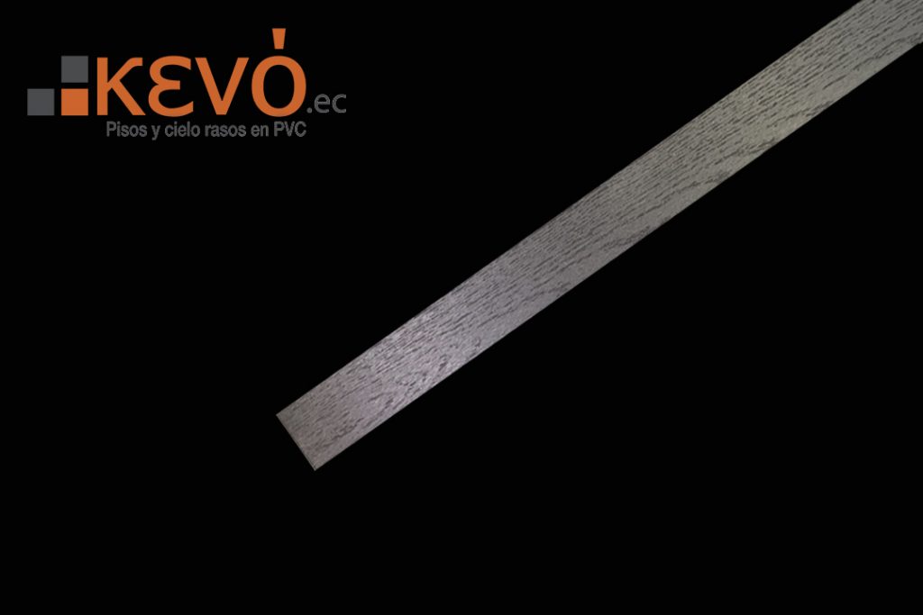 Liston WPC imitacion madera Fresno gris - Kevo