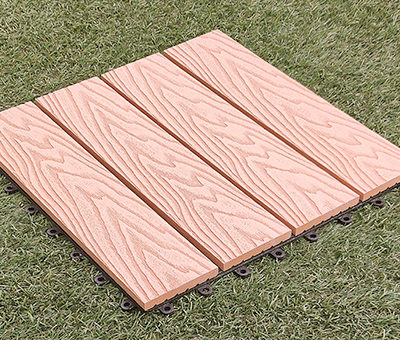 Deck modular WPC parquet Maple